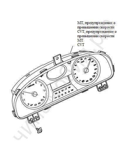 GEELY EMGRAND Приборная Панель